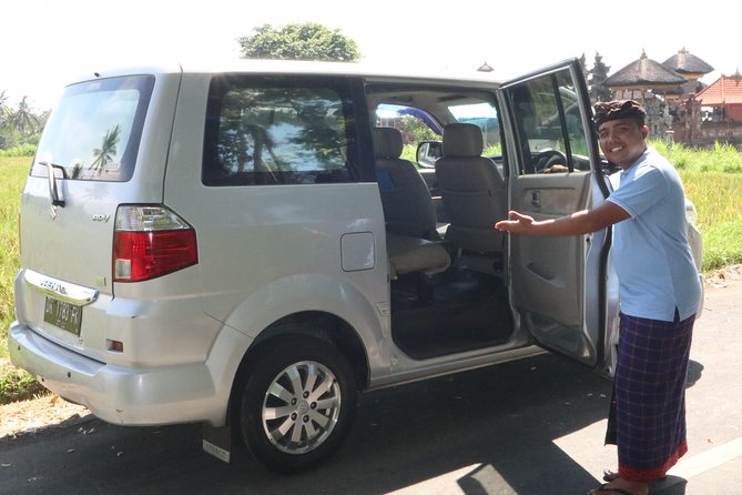 1-Day Private Bali Car Transfer With Experienced Driver - Vehicle choices and comfort