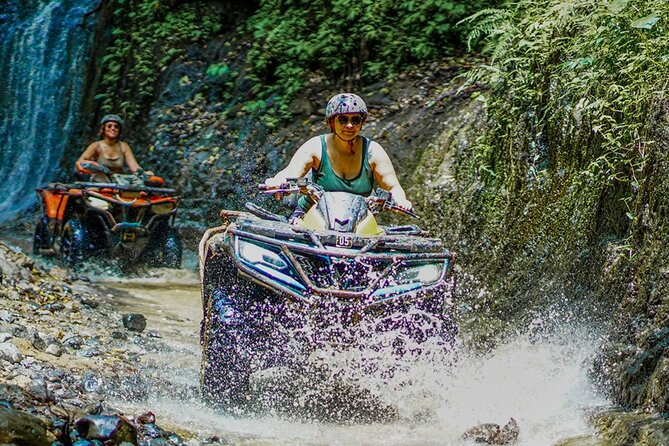 Bali Adventure ATV Quad Bike, Monkey Forest and Waterfalls - Ubud Monkey Forest, with temples and 600 macaques