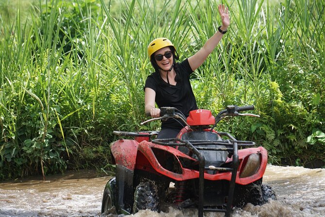 Bali ATV (Quad) Adventure - Best and Challenging - Handling the jungle, paddy fields, and tunnel