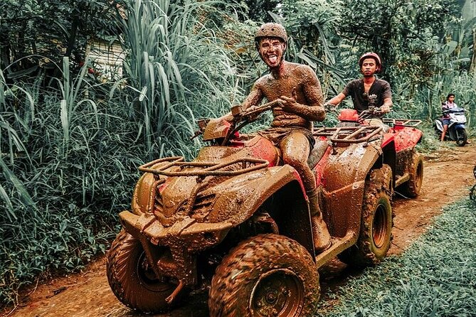 Bali ATV Quad Bike Adventure with Gorilla Cave Pass By Waterfall - Who will enjoy this most