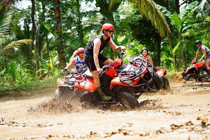 Bali ATV Quad Bike Adventure with Gorilla Cave Pass By Waterfall - Riding through tunnels, narrow routes, and waterfalls