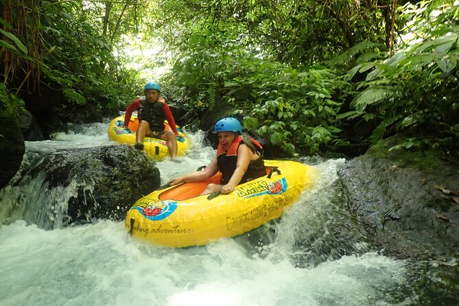 Bali Canyon Tubing Adventure - A hot shower and a serious buffet