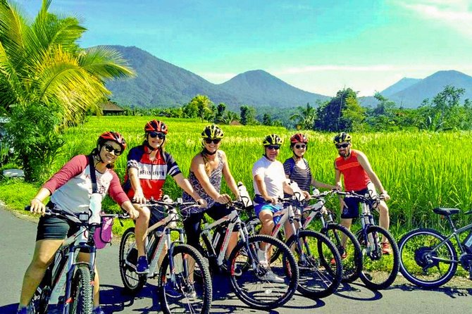 Bali Countryside Cycling Tour by Halo Bike Tour - Getting fitted for the ride around 11:30