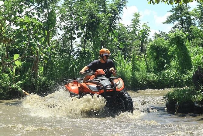 Bali Fun Ride Quad Bike ATV and Waterfall Tour - Riding the 250cc ATV safely