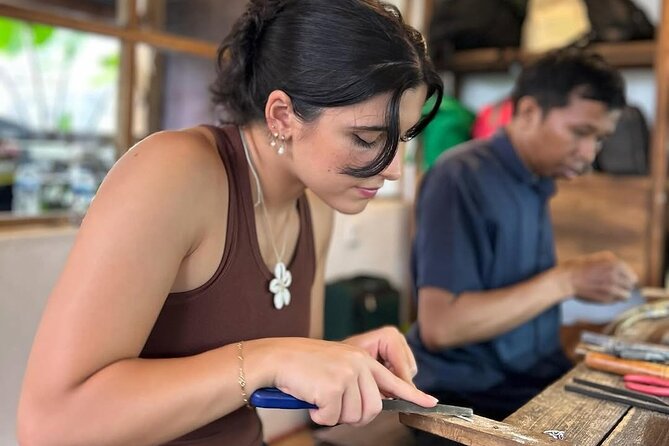 Bali Jewelry Silver Class in Uluwatu with Gold Plating Option - What You Actually Do in Two Hours