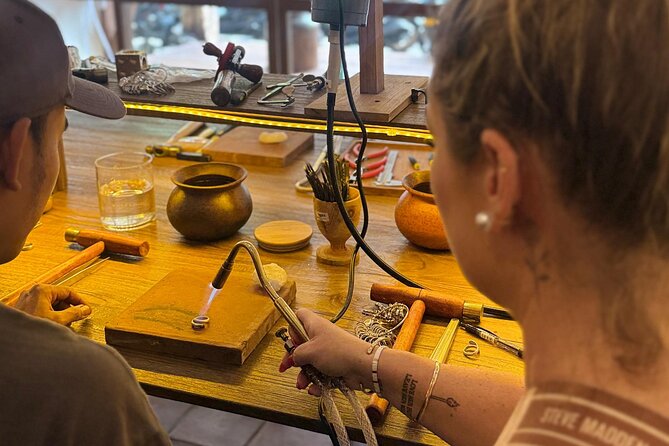 Bali Kuta Silver Jewelry Making Class & Take home your Creation - Arriving at The Legend Jewelry Classes in Legian