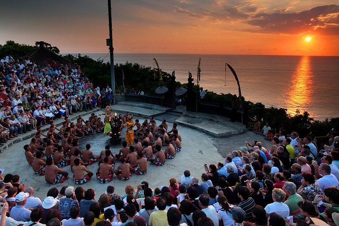 Bali Sunset: Uluwatu Temple, Kecak Dance and Jimbaran - Uluwatu Temple above the sea