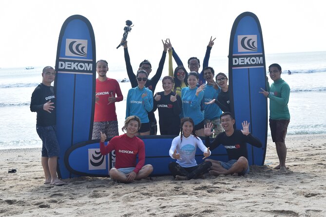 Bali Surf Lesson in Kuta by Dekom - Equipment, water, and what is not included