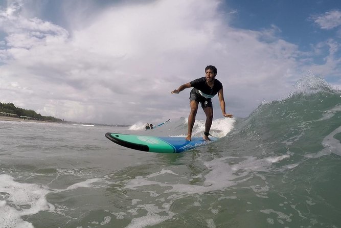 Beginners Private Surf Lessons - Surfing at Legian Beach With Tide-Based Timing