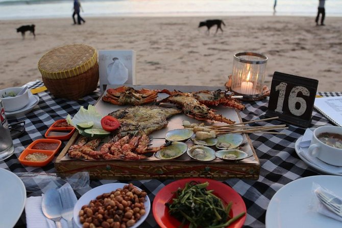 Best Romantic Seafood Dinner at Jimbaran Beach Sunset - Sunset first, seafood second