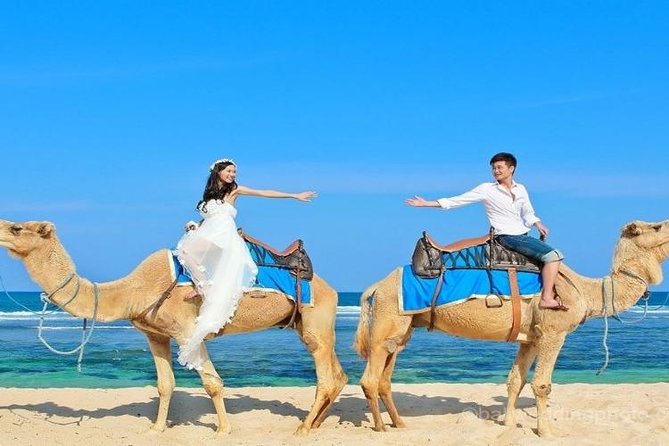 Camel Safari 30 minutes In White Sand Beach - The Sawangan Beach Setting