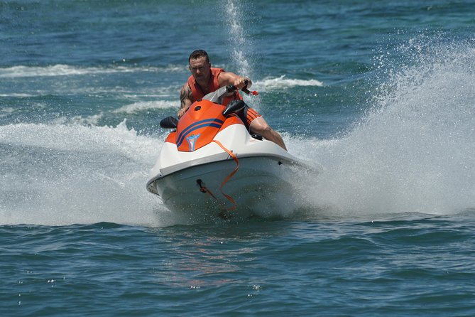 Drive Self Jet Ski Half an Hour - Taking the wheel at Tanjung Nusa Dua