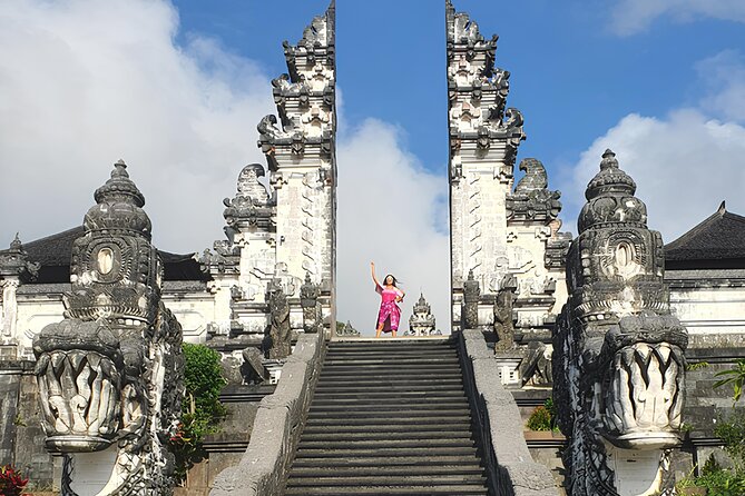 East Bali's Icons Tour Lahangan sweet Sunrise And Gate of Heaven - Sunrise over Mount Agung at Lahangan Sweet