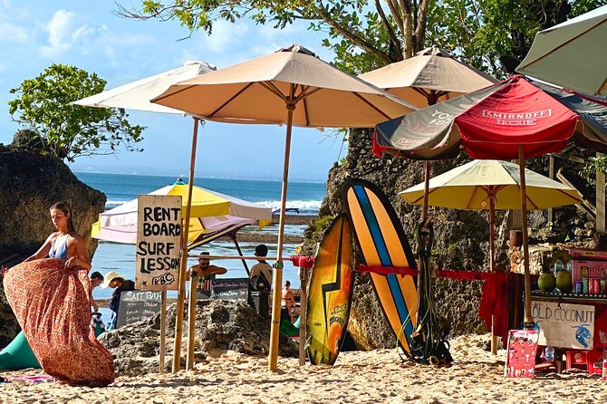 Explore Bali Beaches with Private Minivan Tour - Balangan Beach and the final sunset