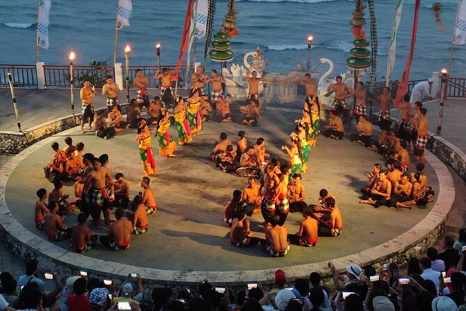 Kecak And Fire Dance At Melasti Beach With Jimbaran Dinner - From Melasti To Jimbaran Bay
