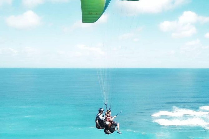 Paragliding Bali at Uluwatu Cliff with Photos/Videos - Melasti Beach, Uluwatu Temple, and Nyang-nyang from above