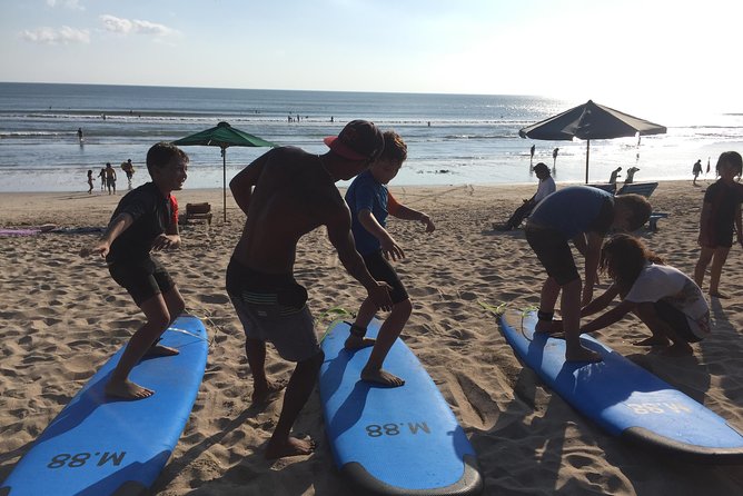 Private surf lesson - Starting with the board and basic theory