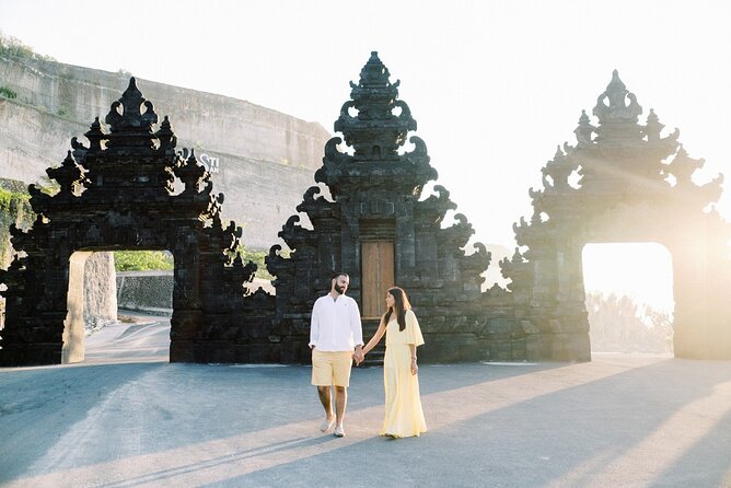 Private Tour Bali Beaches and Uluwatu Temple with Dinner - Pandawa Beach for Swimming and Cliff Views