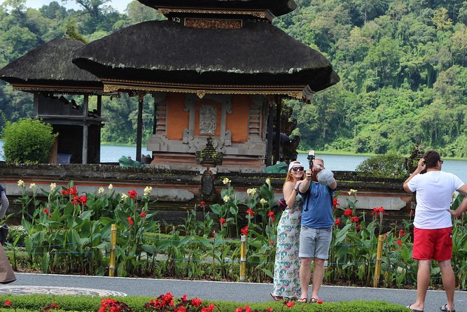 Private Tour: Bali Temples, Hidden Waterfall and Handara Gate - Ulun Danu Beratan beside the lake