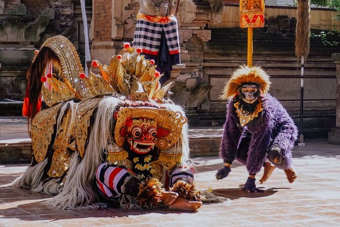 Private Ubud Day Tour Waterfalls Sacred Monkeys and Rice Fields - Starting with the Barong and Fire Dance