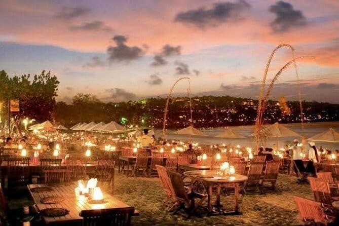 Romantic Seafood Dinner at Jimbaran Beach Bali include Sunset - A Private Dinner, Not a Shared Excursion
