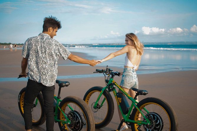 Seminyak Beach eBike Private Tour - Time to relax at Double Six Beach
