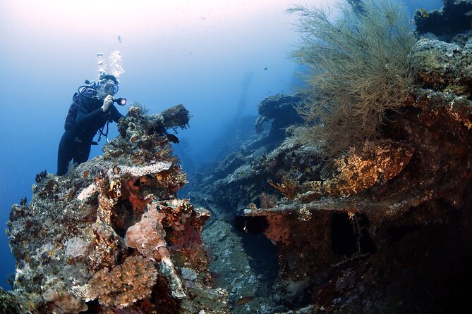 Shipwreck Diving in Tulamben - The two sessions at Tulamben