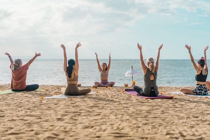 Sunrise Yoga and Meditation Practice On Sanur Beach - A Quiet Start at 5:45 a.m. in Sanur