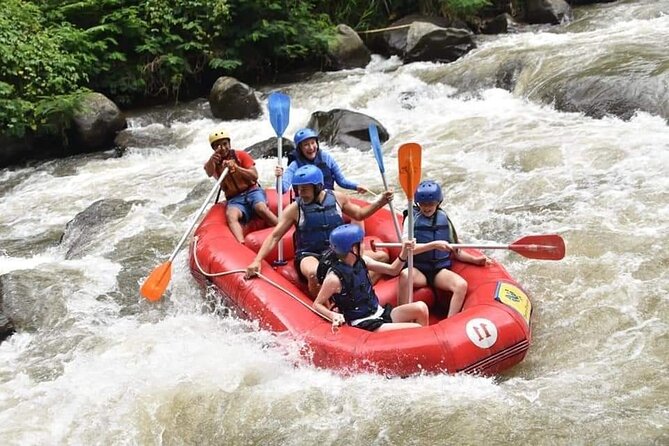 The Best Ayung River Rafting Adventure in Ubud - The short river stop for water or a beer