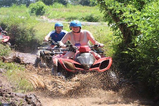 Ubud ATV Quad Bike, Monkey Forest and Rice Terrace - The final waterfall and village stop