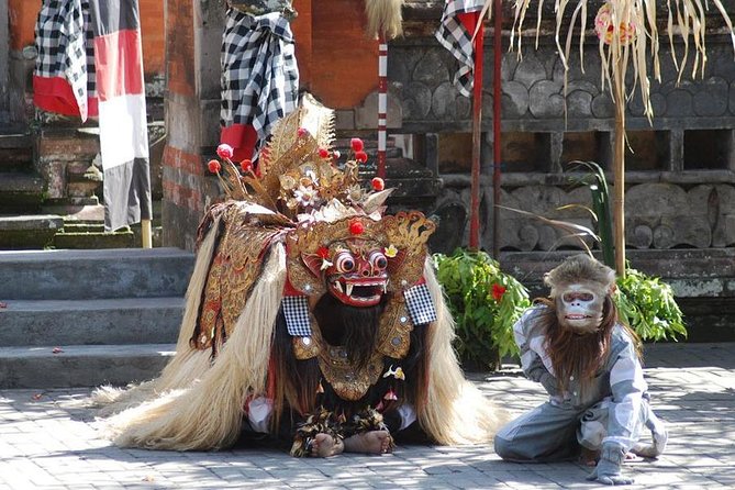 Ubud Combine Mount Batur Kintamani Tour - The Barong and Kris dance starts the cultural side